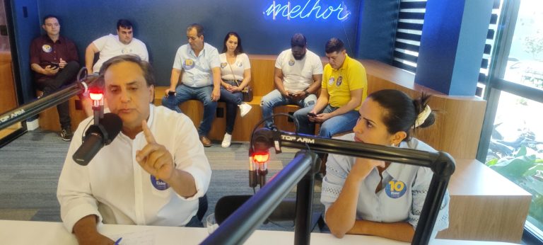 Na entrevista da Rádio Cultura FM, Elder Galdino propõe plano focado em saúde, habitação e transporte público gratuito em Catalão