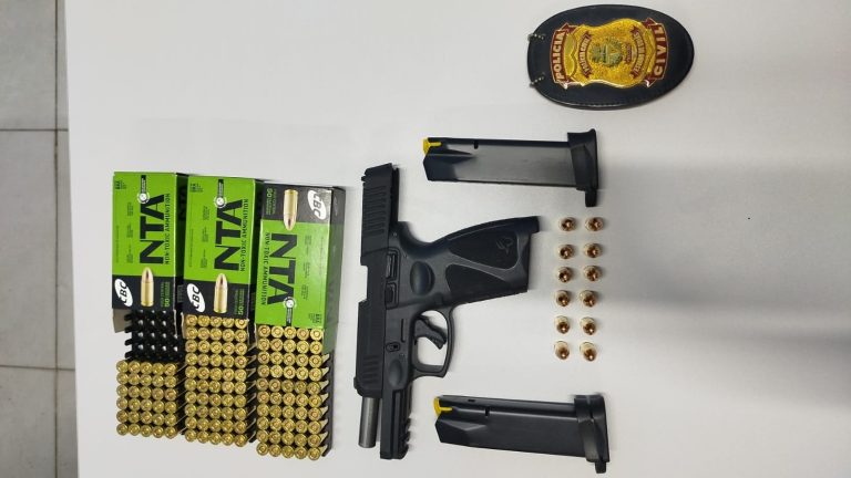 Justiça de Catalão ordena apreensão de arma e munições em caso de violência doméstica