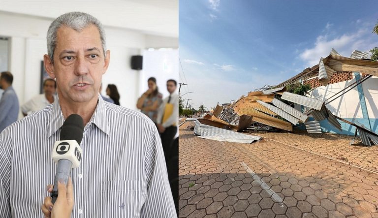 Velomar Rios estava em Três Ranchos no momento da tempestade que devastou a cidade