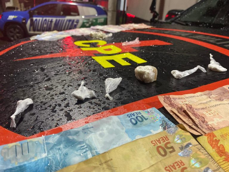 Suspeito de tráfico drogas é preso durante operação da CPE