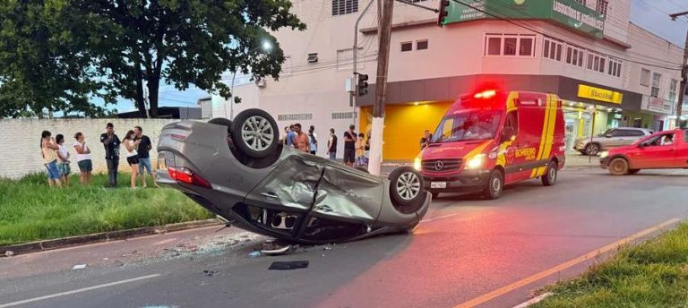 Adolescente de 14 anos ficou ferido em acidente em Catalão