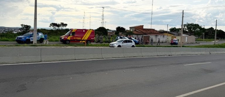 Motociclista atropela cabo da PM em Catalão e é preso em seguida
