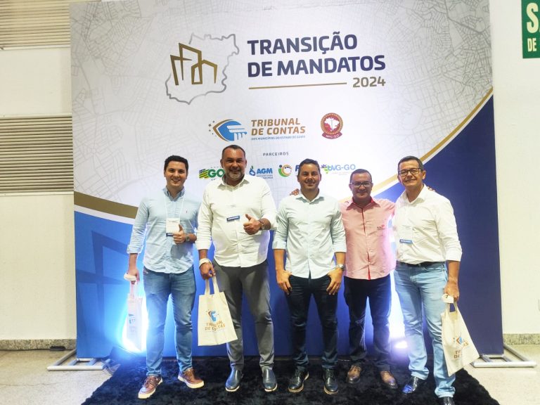 Gestores de Três Ranchos alinhados na transição do TCM