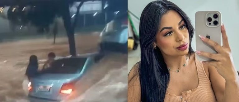 Chuva forte causa morte de influenciadora em Uberlândia