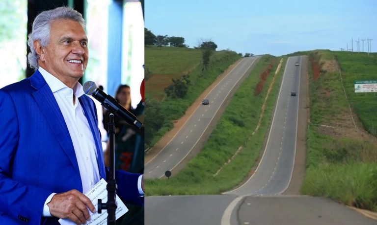 Caiado fala sobre obras de duplicação na GO-330, em Catalão