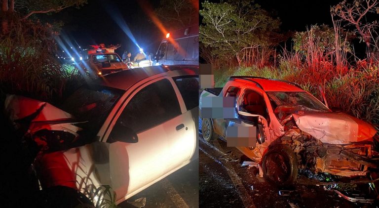 Catalão: Três vítimas em acidente entre Pires Belo e Santo Antônio