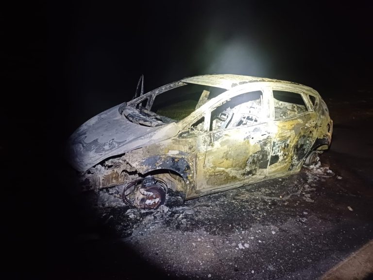 Incêndio e colisões marcam noite na BR-050 em Catalão