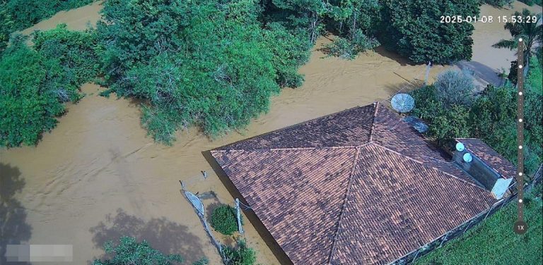 Chuva também causou estragos na zona rural de Catalão