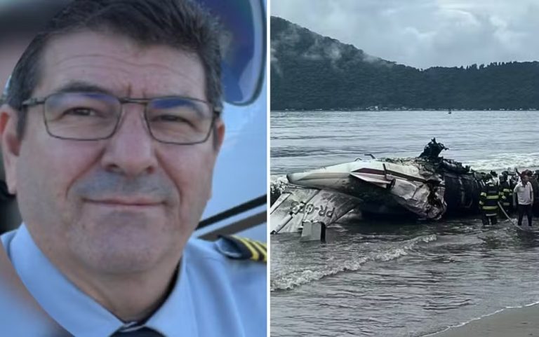 Acidente com avião da família Fries mata piloto em Ubatuba-SP