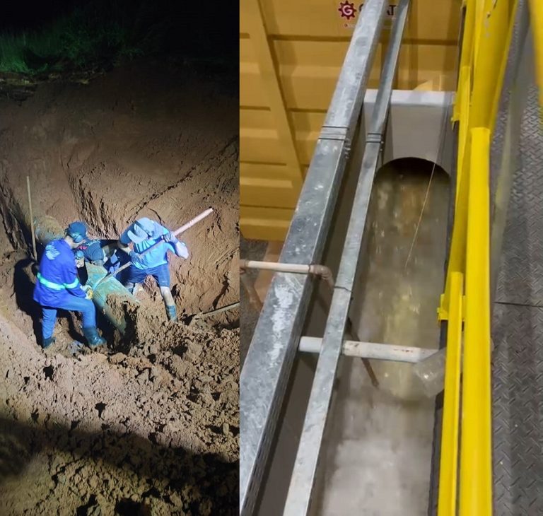 Falta de água em Catalão: previsão de normalização