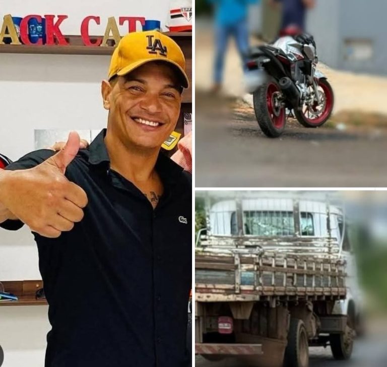 Motociclista fica gravemente ferido após colisão com caminhão em Catalão