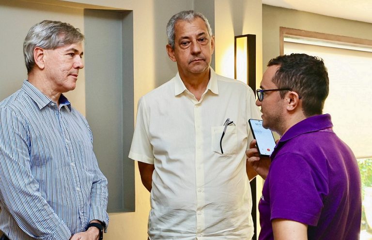 Presidente da FIEG, André Rocha, visita Catalão ao lado do prefeito Velomar Rios