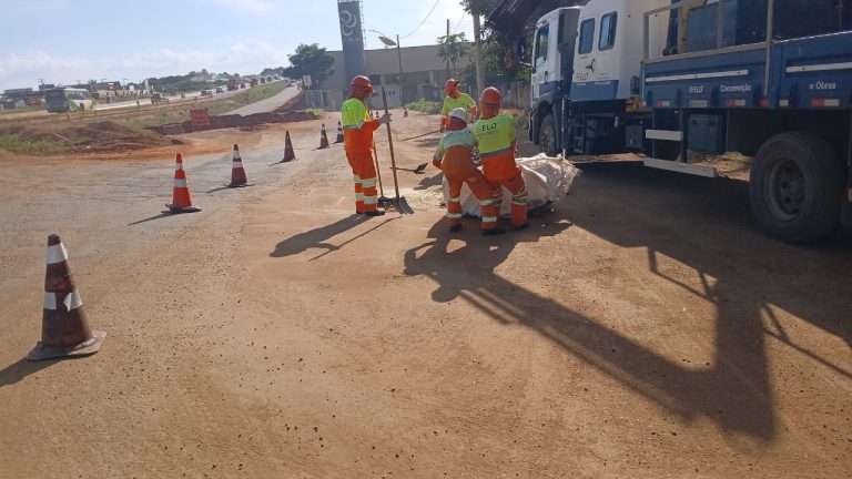 BR-050 Catalão: Cacos de vidro foram retirados após alerta do Badiinho