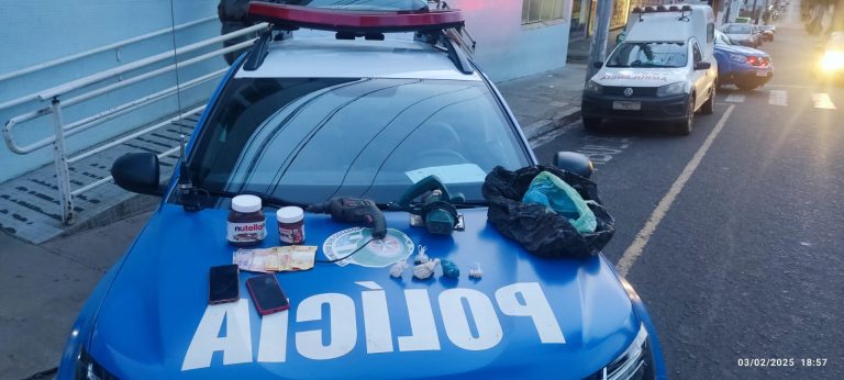 Operação da PMGO resulta em prisões por furto e tráfico de drogas em Ipameri