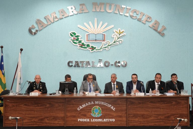 Sessão Inaugural da Câmara Municipal de Catalão marca compromisso de harmonia entre os poderes