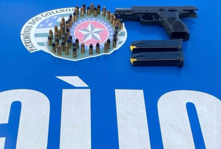 Homem é preso por posse ilegal de arma após ameaça no trânsito, em Catalão