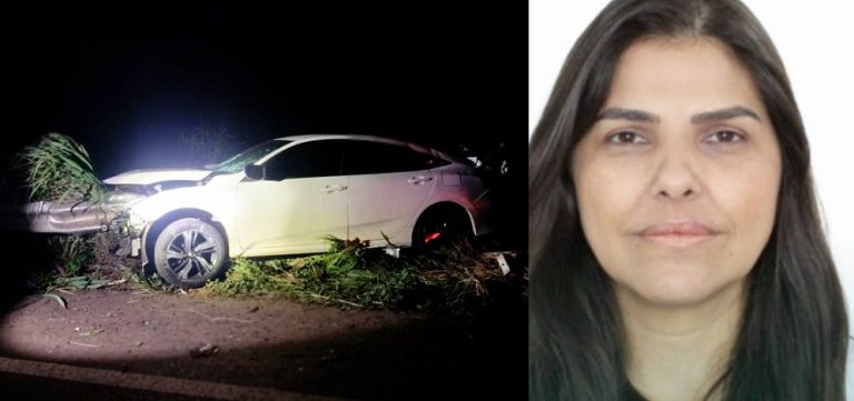 Dentista morre e passageiro se fere em acidente na GO-330 em Ipameri