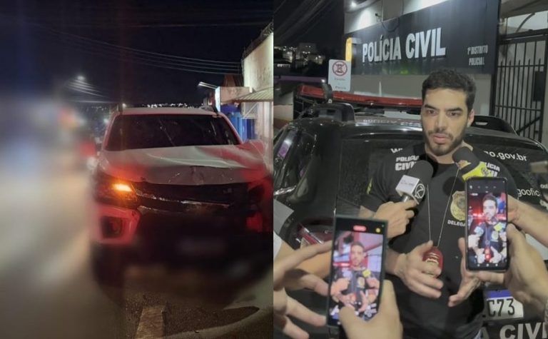 Polícia Civil prende condutor de caminhonete envolvido em morte de motociclista em Catalão