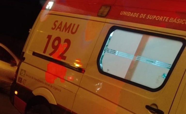 Ambulância do SAMU de Catalão quebra em Santa Cruz de Goiás paciente sofre parada cardíaca e morre