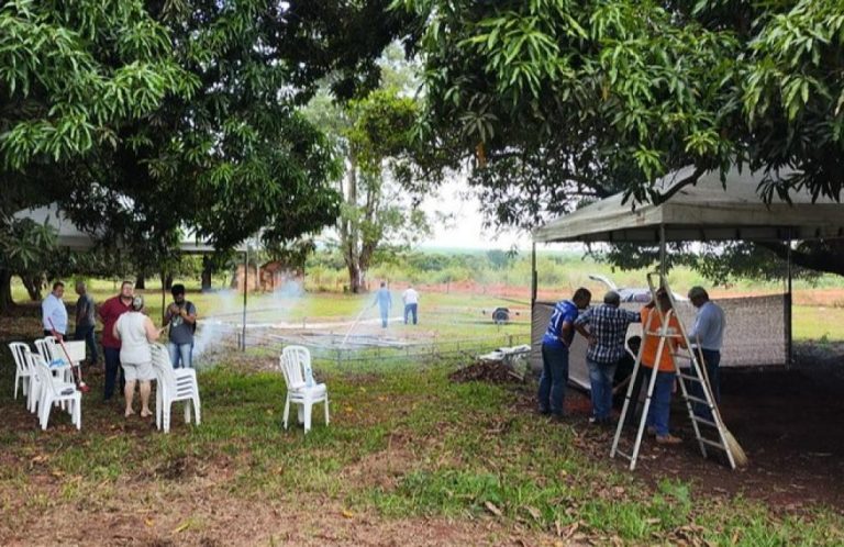 Prefeitura de Catalão monta ponto de apoio para romeiros rumo à Festa da Lapa, em Vazante (MG)