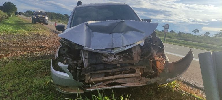 Dois acidentes são registrados na BR-050 neste final de semana
