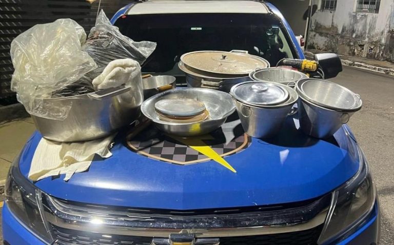 Polícia Militar recupera objetos furtados do Centro Folclórico de Catalão