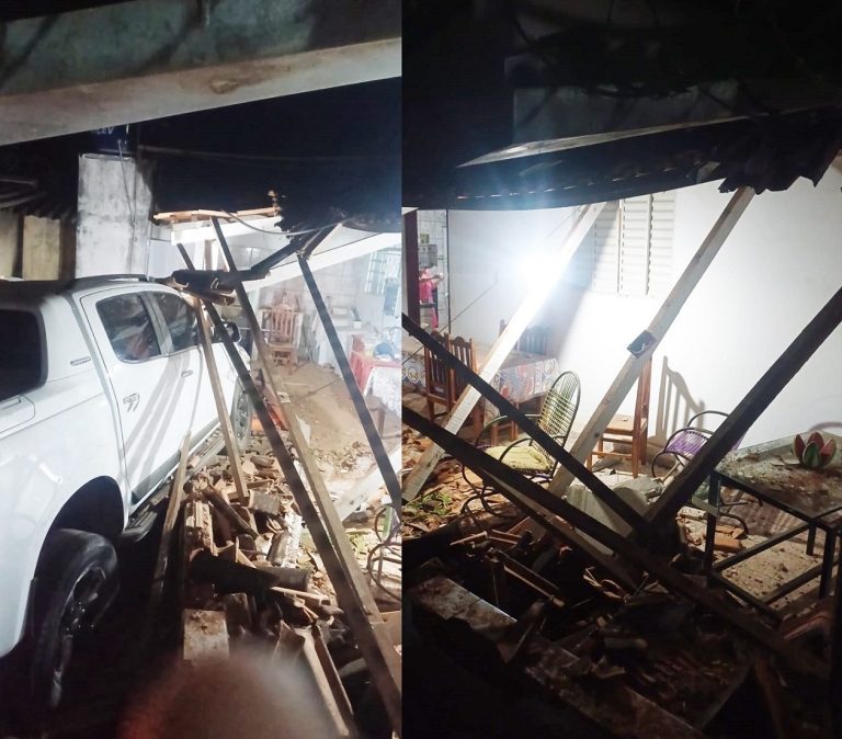 Idoso é atingido por caminhonete enquanto estava no quintal de casa em Catalão