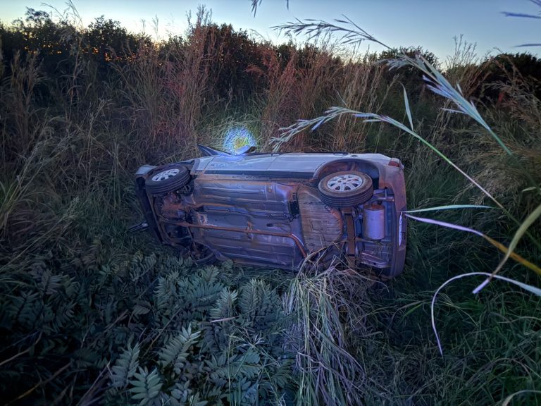 Veículo cai em ribanceira após interferência do passageiro na GO-503, entre Ouvidor e mineradoras