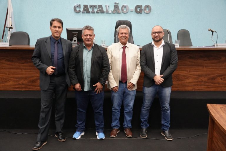 Eleição Antecipada: Câmara de Catalão elege nova mesa diretora para o biênio 2027-2028