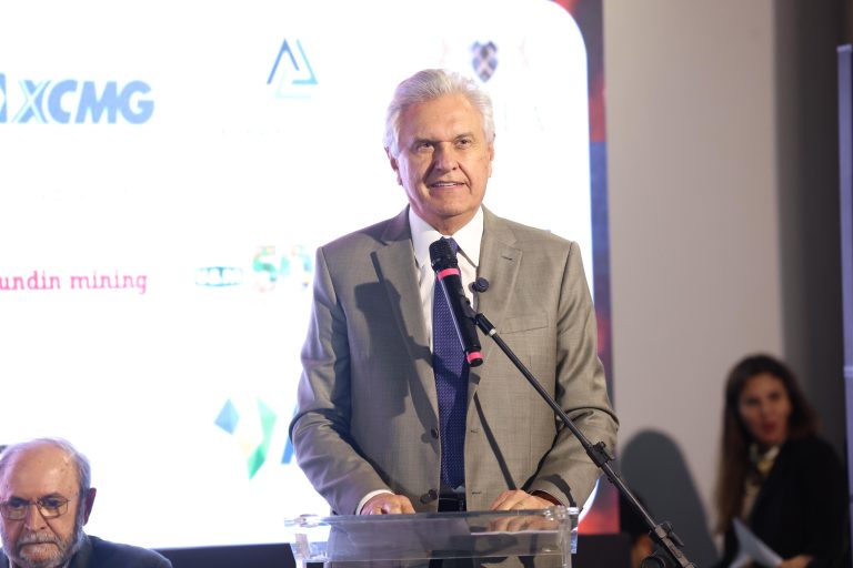 Caiado destaca mineração como motor da economia goiana