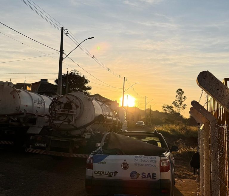 SAE realiza manutenção emergencial em estação elevatória de esgoto no bairro Maria Amélia