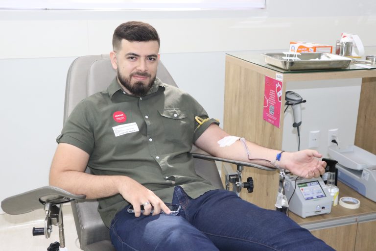 Junho Vermelho: Hemocentro de Goiás reforça campanha por doação de sangue