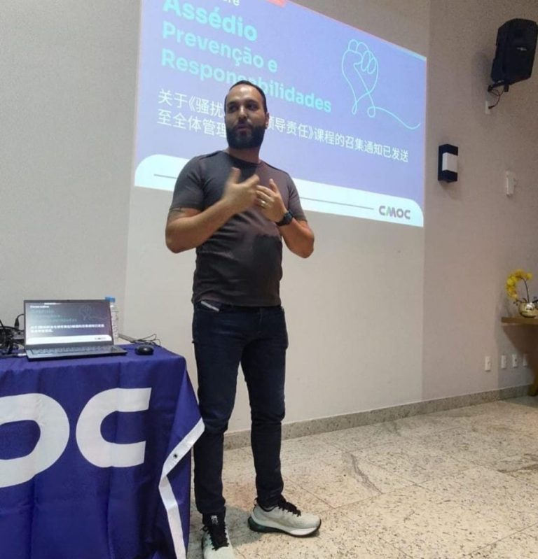 Metabase participa de curso sobre assédio no ambiente de trabalho, promovido pela CMOC