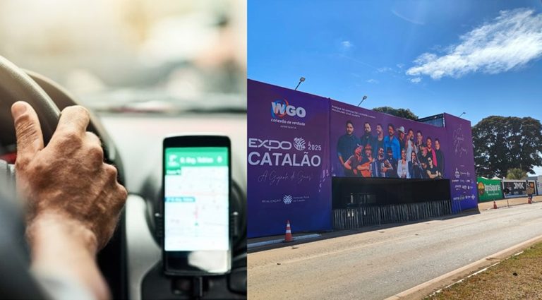 PM alerta sobre motoristas clandestinos na Expo Catalão