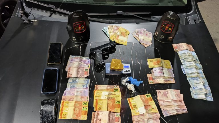 CPE prende casal por tráfico de drogas no Bairro Primavera, em Catalão