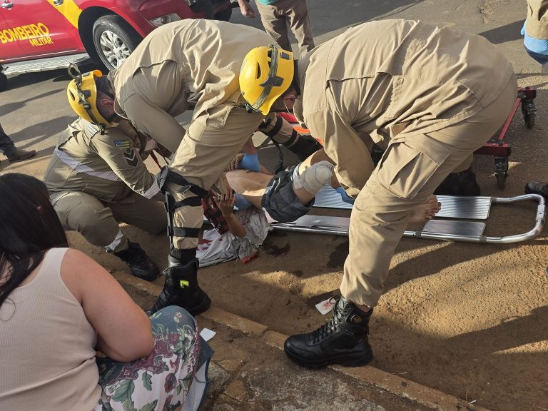 Criança de 10 anos é atropelada em Catalão; motorista foge sem prestar socorro