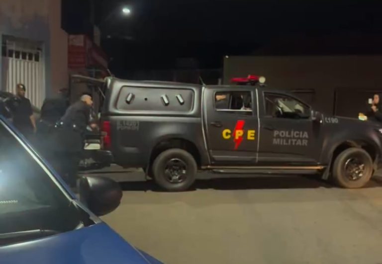 PM de Catalão prende suspeito de atirar por engano em homem em distribuidora de bebidas