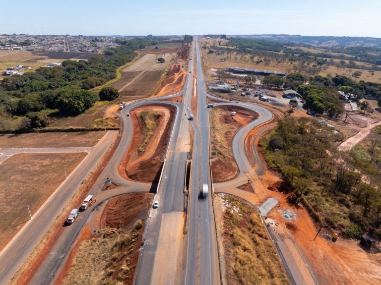 Obras da BR-050 em Catalão chegam a 86%, afirma Ecovias Minas Goiás