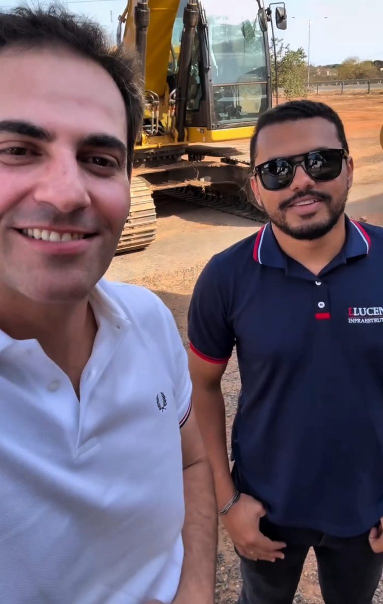 Canteiro de obras da duplicação da GO-330 começa a ser instalado