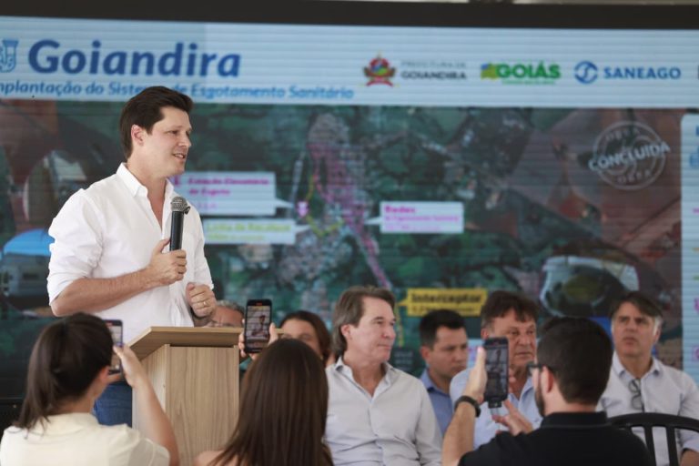 Goiandira comemora entrega de Sistema de Esgotamento Sanitário após anos de paralisação