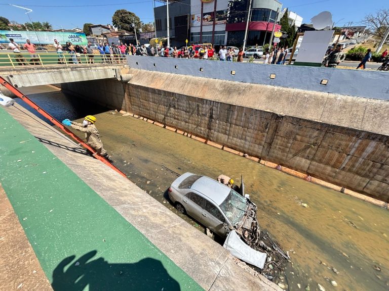 Jovem ferida que caiu no Córrego Pirapitinga em Catalão apresenta melhora e deixa UTI