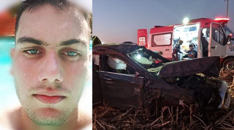 Jovem morre após colisão com javali na GO-213 entre Ipameri e Caldas Novas