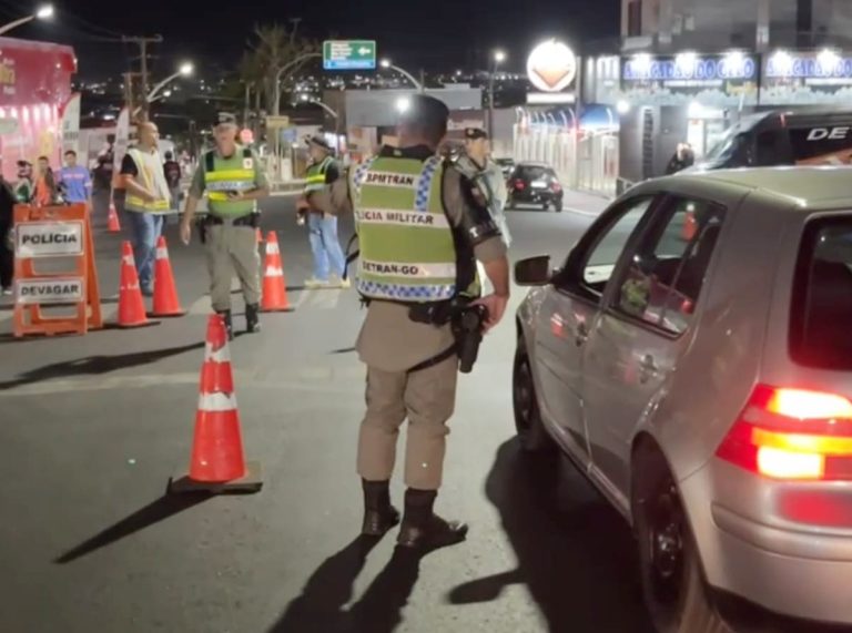 Catalão: Operação Balada Responsável registra 227 autos de infração e 71 veículos foram apreendidos
