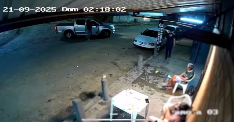 Homem baleado em distribuidora de bebidas em Catalão após suposta crise de ciúmes do autor