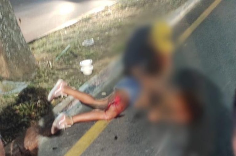 Atropelamento deixa mulher em estado gravíssimo no bairro Chaud, em Catalão