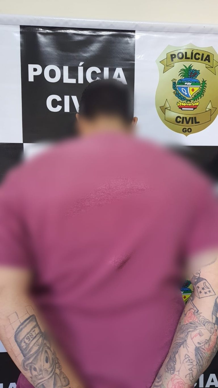 Polícia Civil prende suspeito de roubo violento de celular no bairro Pontal Norte, em Catalão
