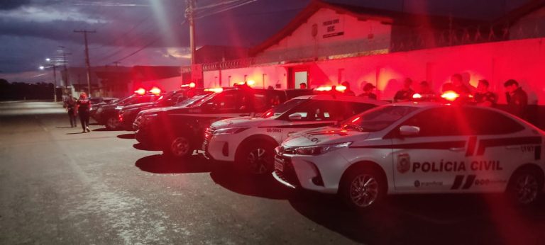 Polícias Civil e Militar desarticulam organização criminosa ligada ao tráfico em Catalão