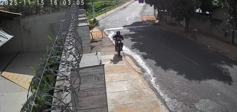 Câmeras registram acidente no Vale do Sol e moradores cobram redutores de velocidade