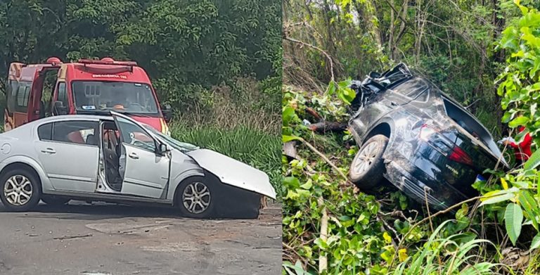 Idosa morre e quatro pessoas ficam feridas em grave acidente na GO-330 entre Catalão e Ipameri