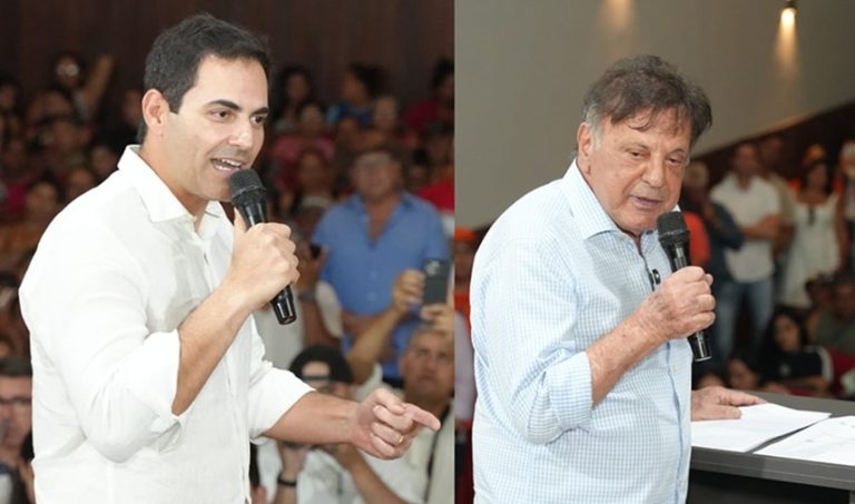 Adib e Jamil dividem palanque em solenidade de escrituras e Aluguel Social em Catalão